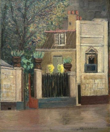 Berend F. Groeneveld (1866-1941) - Montparnasse Paris, Antiek en Kunst, Kunst | Schilderijen | Klassiek