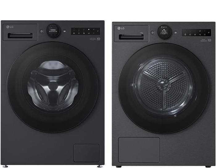 LG Wasmachine + LG Droger, Witgoed en Apparatuur, Wasmachines, Nieuw, 1600 toeren of meer, Voorlader
