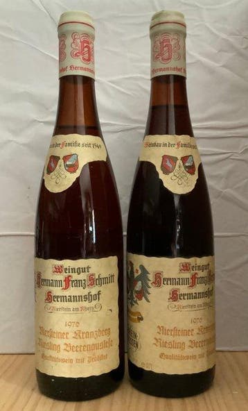 1976 Niersteiner Kranzberg - Rheinhessen Beerenauslese - 2, Nieuw