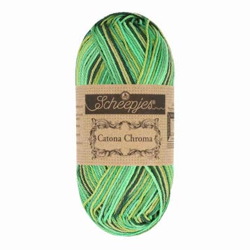 Scheepjes Catona Chroma 50gr - 015 Grassland, Verzenden, Nieuw