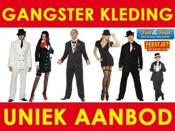Gangster kleding - Verkleedkleding - Maffia kostuums, Ophalen of Verzenden, Nieuw