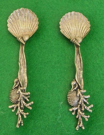 Giovanni Raspini - Lepel (2) - Zilver - 2 zilveren