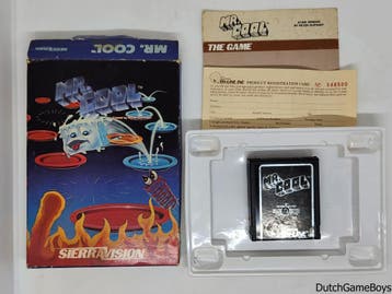 Atari 400/800 - Sierravision - Mr. Cool, Spelcomputers en Games, Verzenden, Gebruikt