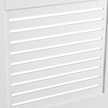 Radiatoromkasting radiatorombouw MDF wit 112x19x82 cm, Verzenden, Nieuw