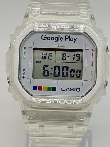 Casio - G-SHOCK DW-5600UE Google Play Limited Edition -, Nieuw