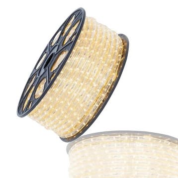 Tronix LED lichtslang 44 meter 13mm 3000K Kerstverlichting, Overige materialen, Verzenden, Nieuw, Netvoeding
