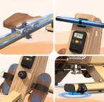 Magnetische Roeitrainer – LCD Scherm, Bluetooth, 160kg, Sport en Fitness, Verzenden, Nieuw