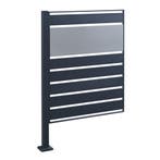 [en.casa] Containerombouw Uusikaupunki 120x83x11 cm antracie, Verzenden, Nieuw