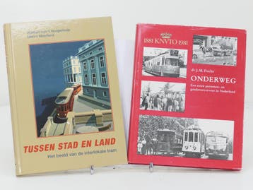 2 boeken over tram- en openbaar vervoer: Tussen stad en l..., Ophalen of Verzenden, Nieuw