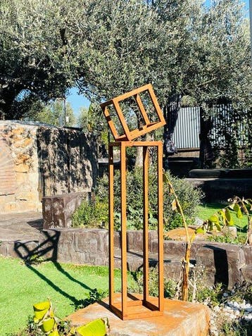 Ana Lucia B.M (XX) - Sculpture Corten - XL