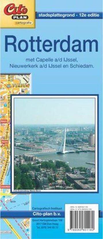 Citoplan stadsplattegrond Rotterdam, Verzenden, Gelezen