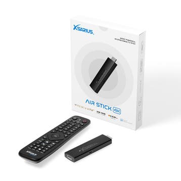 Xsarius AIR TV Stick 4K UHD - PremiumTV+ mediaspeler, Ophalen of Verzenden, Nieuw, USB 2