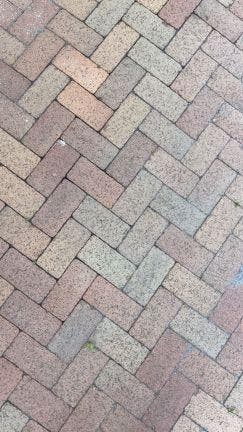 Oude gebakken keiformaten Vianen (op pallets), Ophalen of Verzenden, Gebruikt, Keramiek, Klinkers