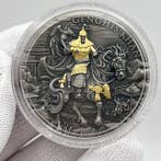 Niue. 5 Dollars 2024 – Genghis Khan (Box) – 2 oz Silver – 5