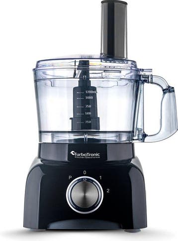 FP800 Foodprocessor - 1.2 Liter - Zwart, Verzenden, Nieuw