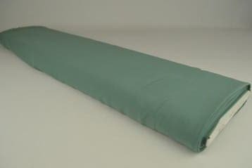 Oud groen chiffon stof  - 15 of 50 meter rol, Overige kleuren, 120 cm of meer, Ophalen of Verzenden, Polyester