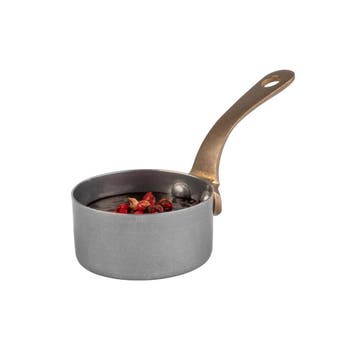 GGM Gastro | (6 stuks) Steelpan VINTARA - RVS - 50 ml - |, Huis en Inrichting, Keuken | Potten en Pannen, Verzenden, Nieuw