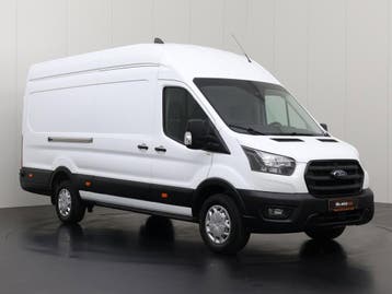 Ford Transit 2.0TDCI L4H3 Jumbo, Stof, Gebruikt, Euro 6, Wit