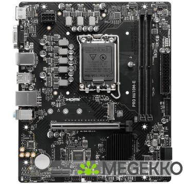 MSI PRO H610M-E, Computers en Software, Moederborden, Verzenden, Nieuw