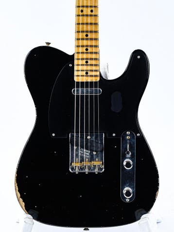 Fender Custom Shop 51 Nocaster Relic Black (Instrument), Ophalen of Verzenden, Nieuw, Solid body, Fender