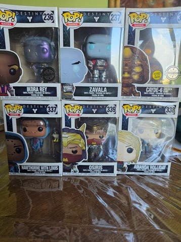 Funko - Funko Pop - Destiny 6 figurines, Antiek en Kunst, Antiek | Speelgoed