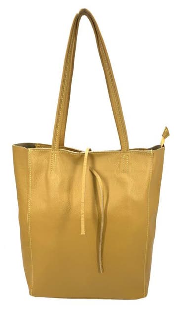Kerriegele Vera Pelle leren shopper, Verzenden, Nieuw