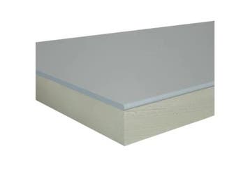 PIR + Gips RK 3000x600x140+9,5mm Rd:6,36 (=1,80 mÂ²), Minder dan 4 cm, Nieuw, Hardschuim (Pir), Minder dan 5 m²