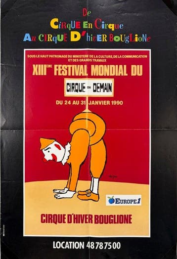 Raymond Savignac - XIII - Festival Cirque de Demain - Jaren