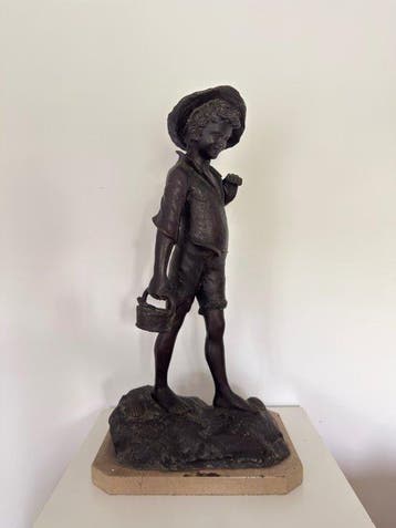 Dal modello di Giovanni De Martino (1870-1935) - sculptuur,