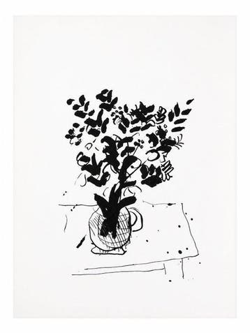 Marc Chagall (1887-1985) - Still life