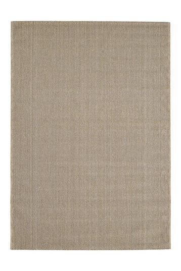 Laagpolig Vloerkleed | Loom | Uni | Beige | 80x250 cm, Verzenden, Nieuw