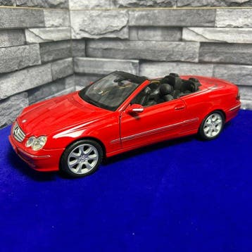 Kyosho 1:18 - Modelauto - Mercedes-Benz CLK Cabriolet -, Nieuw