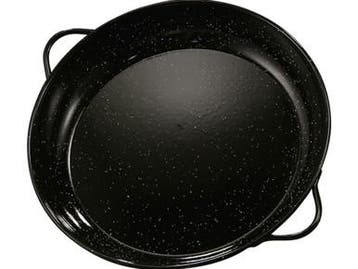 Garcima Paella pan emaille 32 cm - 2-3 pers., Verzenden, Nieuw, Overige materialen, Koekenpan of Braadpan