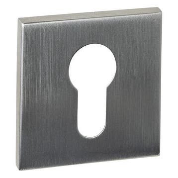 Deurbeslag | Cilinderrozet | Intersteel (Vierkant, RVS), Verzenden, Nieuw