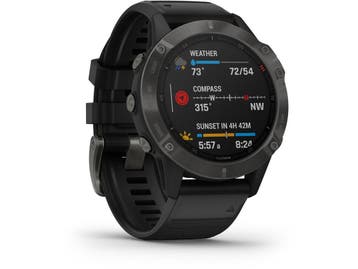 Garmin fnix 6 Sapphire - Smartwatch - 1,3 Always-On, Verzenden, Zo goed als nieuw, Garmin