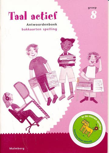 Taal Actief versie 3 Antwoordenboek Bakkaarten groep 8, Verzenden, Nieuw