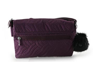 Kipling Schoudertas Paars, Verzenden, Zo goed als nieuw, Paars