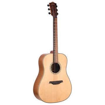 Bromo BAT1 Dreadnought Massief Bovenblad Akoestische Gitaar, Ophalen of Verzenden, Nieuw