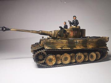 Tamiya 1:35 - Model militair voertuig - Pz. Kpfw. VI Tiger I, Nieuw