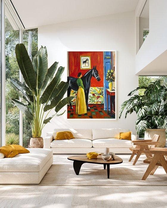 E. García - Pura sangre XL, Antiek en Kunst, Kunst | Schilderijen | Modern