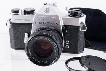 Asahi, Pentax SP II + SMC Takumar 1,8/55mm Single lens, Nieuw