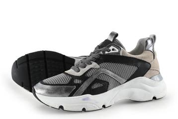 Manfield Sneakers in maat 38 Zilver, Kleding | Dames, Schoenen, Overige kleuren, Verzenden, Manfield, Sneakers of Gympen
