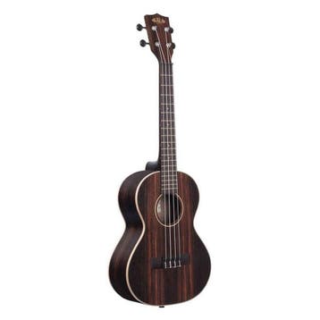 Kala Ebony tenor ukulele – Gestreept ebben, maple binding,, Ophalen of Verzenden, Nieuw