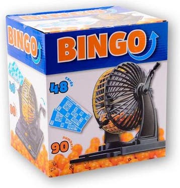 John Toy Professionele Bingomolen Small Zwart, Ophalen of Verzenden, Nieuw