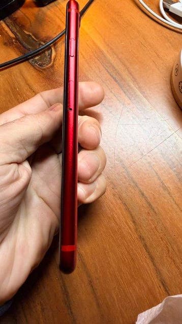 Apple Iphone SE 2nd, nieuw echt leder hoesje, goede staat,, Nieuw