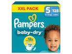 Pampers Baby-Dry Luiers Maat 5 (11-16kg) - 128 stuks, Kinderen en Baby's, Badjes en Verzorging, Verzenden, Nieuw