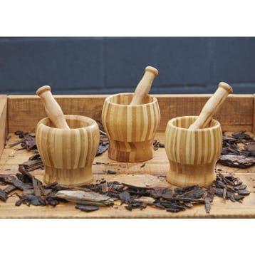 Cosy houten vijzel en stamper set - van €54,95 voor €38,47, Kinderen en Baby's, Ophalen of Verzenden, Nieuw