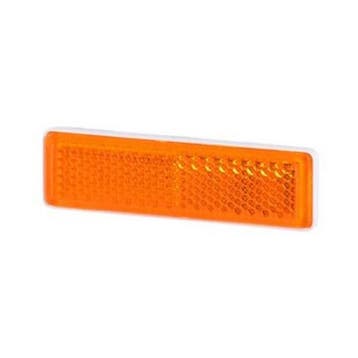 Reflector Rechthoekig Met Plakstrip 69x19,5mm Oranje, Ophalen of Verzenden, Nieuw