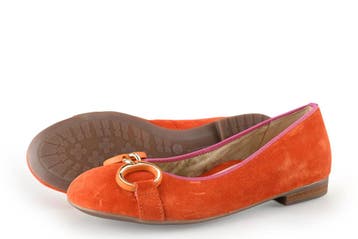 Ara Ballerinas in maat 37 Oranje, Overige kleuren, Verzenden, Ballerina's, Zo goed als nieuw