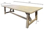 Ravello low dining tuintafel 280x100x69 cm acacia, Ophalen of Verzenden, Nieuw